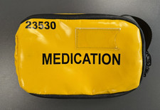 Yellow Medication Pouch