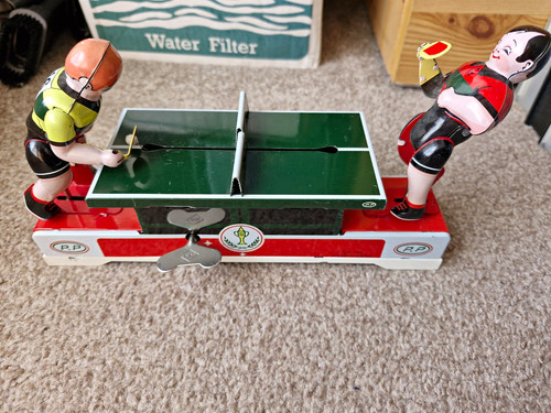 Vintage tinplate clockwork - vintage,