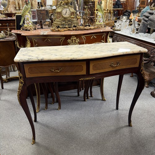 Louis console table with - xv,