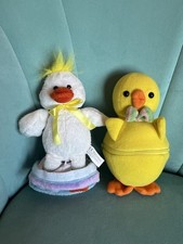 Vintage Avon & David Halsall CHICK Duck EASTER EGG SOFT Plush TOY PLUSH Bundle