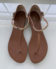 LEATHER Flats Plum LAUNDRY