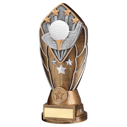 Diamond golf trophy - golf, award