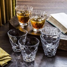 RCR Riflessi Glasses Set of 6 Crystal Tumbler 220ml Whiskey Home