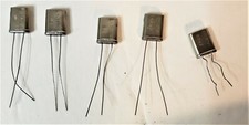 5 Vintage Radio Crystals