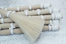 250g A++ Real White Violin bow Horse hairs, Good quality horsetail/Horsehair