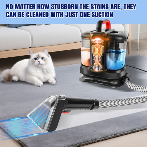Portable carpet cleaner wet - carpet,