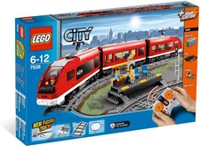 LEGO CITY: Passenger Train Remote Control New Sealed Retired Toy DAMAGED 7938