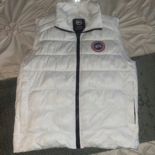 CG White Puffer Gilet Unisex