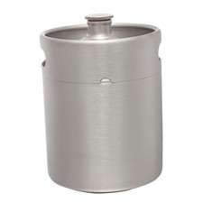 Mini Keg Growler Stainless