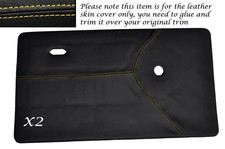 YELLOW STITCH 2X FRONT DOOR