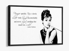 AUDREY HEPBURN QUOTE -FLOAT