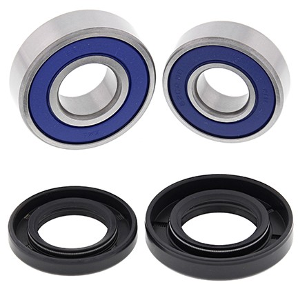 Front wheel bearings with - bearings,