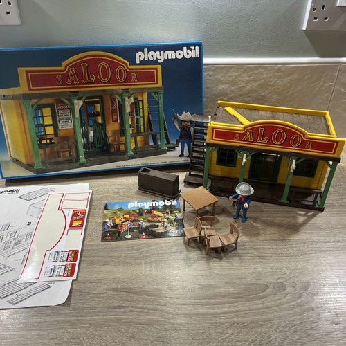Vintage playmobil 3461 saloon - playmobil,