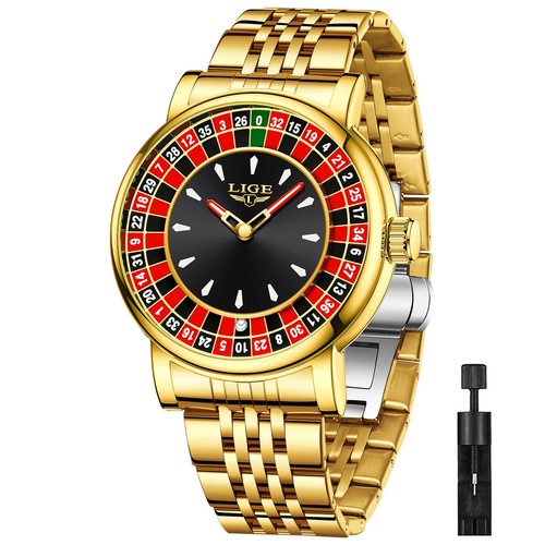 Roulette wheel watches - wheel, men