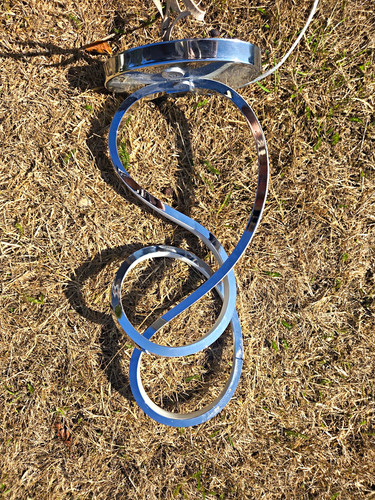 Next chrome led swirl - chrome,