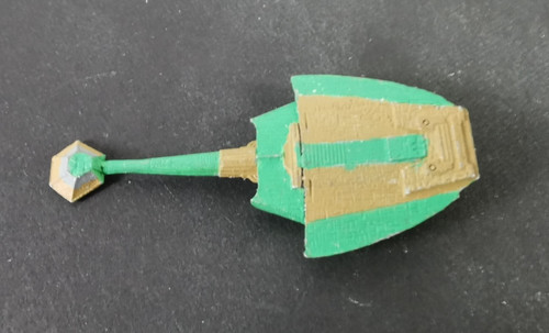 Klingon frigate metal 2513 - klingon,