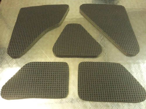 Oem corrado insulation mats - vw,