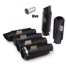 51/60mm universal motorcycle exhaust pipe straight-through exhaust pipe suitable