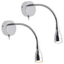 LED Bedside Reading Light Wall