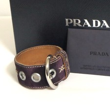 Authentic Prada Purple Suede