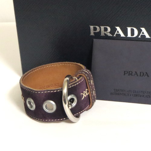 Authentic prada purple - prada, suede