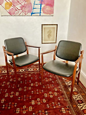 Arne Vodder for Sibast - Rare Pair 1960's Danish Rosewood Armchairs - labelled