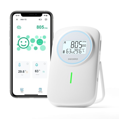 Inkbird bluetooth co2 - bluetooth, detector