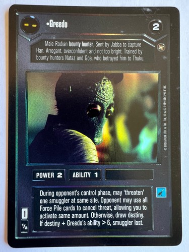 Star wars ccg reflections - -, i