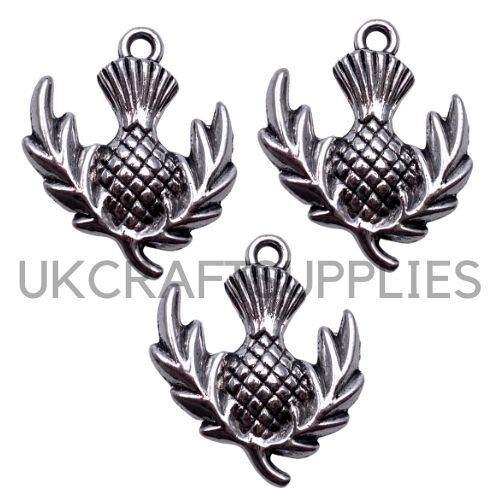 23mm tibetan silver scottish - silver,