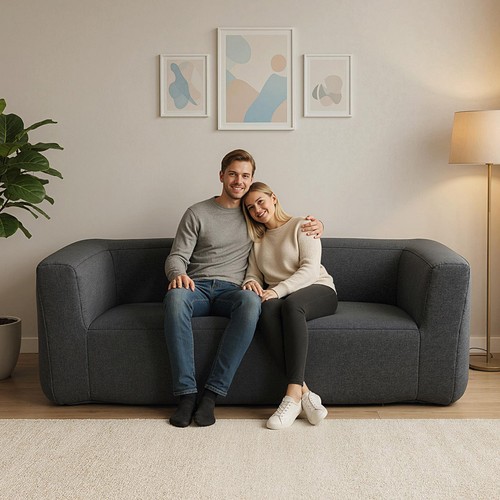 Double inflatable couch - double,