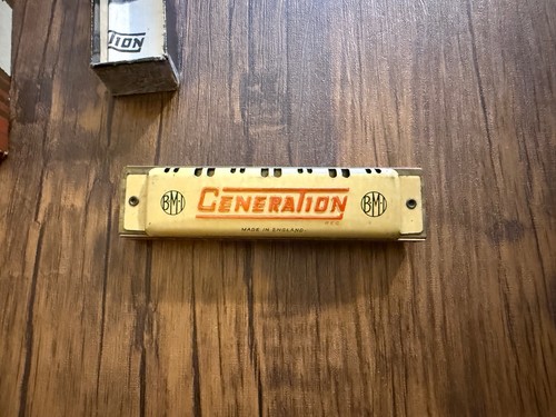 Vintage generation harmonica - vintage,