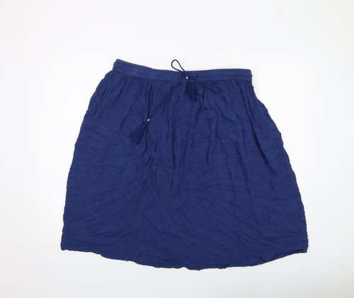 Bonmarche womens blue viscose - womens,