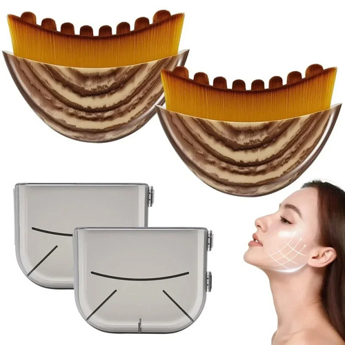 Lymphatic face massage brush - lymphatic,