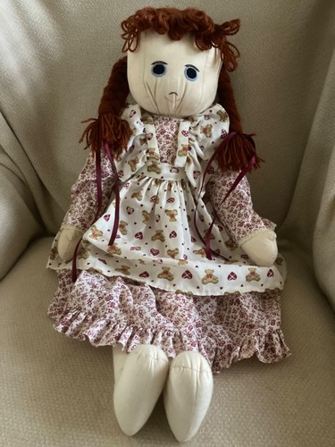 Rag doll handmade - doll-,