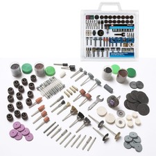 216pc Mini Rotary Power Drill Tool Accessory Kit Dremel Multitool Compatible