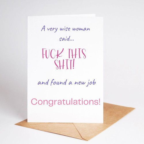 Funny rude card - funny,
