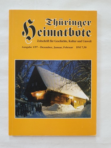 Thuringian heimatbote magazine - thuringian,
