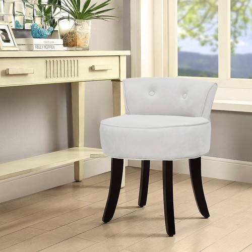 Velvet padded low back - velvet, vanity