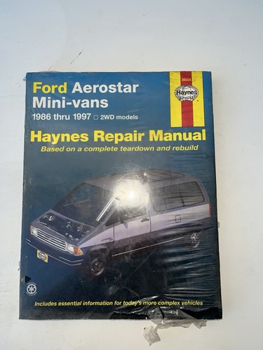 Haynes repair manual ford - haynes,
