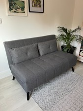 Marks & Spencer M&S Dylan Double Fold Out Sofa Bed Charcoal Grey - Never Used
