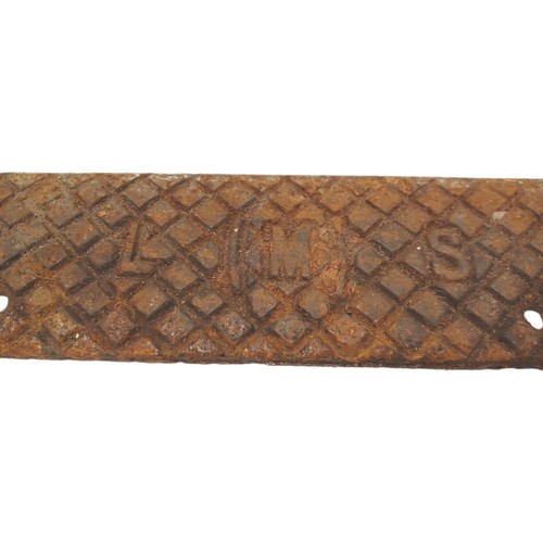 Railwayana cast iron - l,