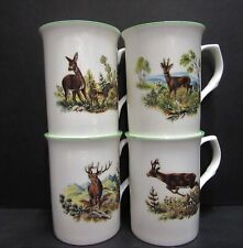 Set Of 8/4 Mugs Stag & Deer
