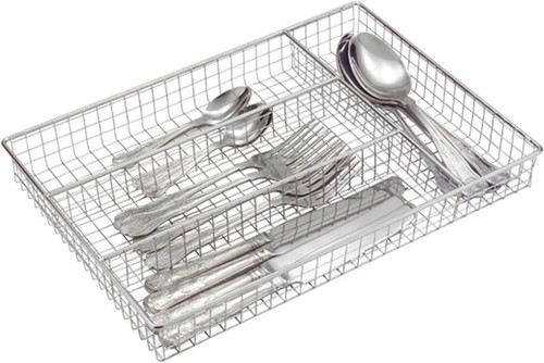 Large wire chrome - wire, tray