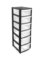 6 DRAWER PLASTIC TOWER