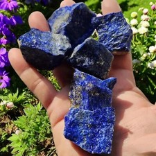 3pcs Natural Raw Lapis Lazuli