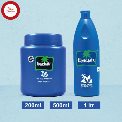 Parachute coconut oil 200ml - parachute, oil-200ml