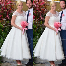 Tea length wedding dresses - tea,