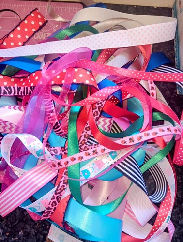 Huge ribbon bundle - job, lot