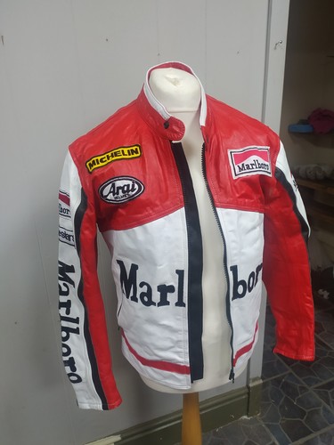 Marlboro leather jacket size - marlboro,