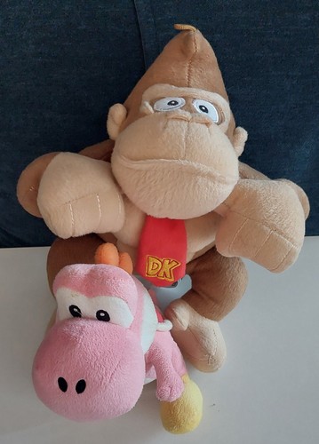 Pink yoshi plush new super - pink,
